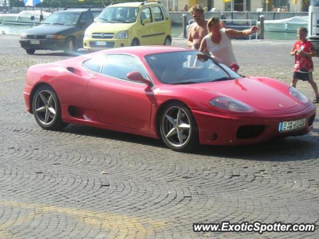 Ferrari 360 Modena spotted in Unknown, Italy