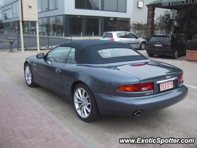 Aston Martin DB7 spotted in Ghent, Belgium
