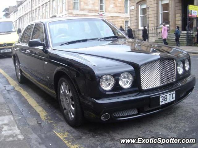 Bentley Arnage spotted in Glasgow, Scotland, United Kingdom