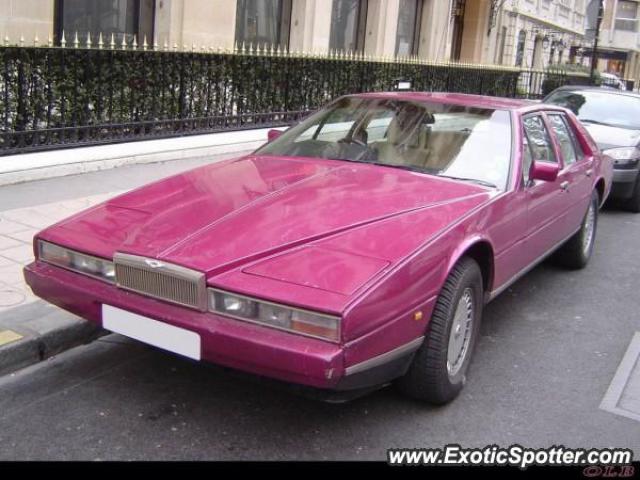 Aston Martin Lagonda spotted in Paris, France