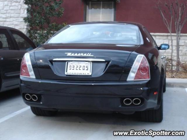 Maserati Quattroporte spotted in Frisco, Texas