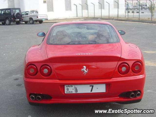 Ferrari 575M spotted in Dubai, United Arab Emirates