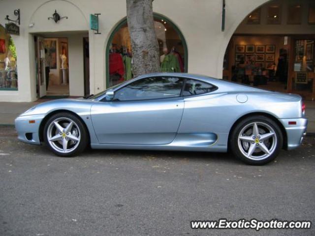 Ferrari 360 Modena spotted in Carmel, California