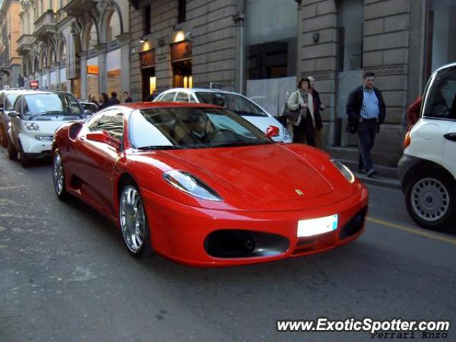 Ferrari F430 spotted in Milan, Italy