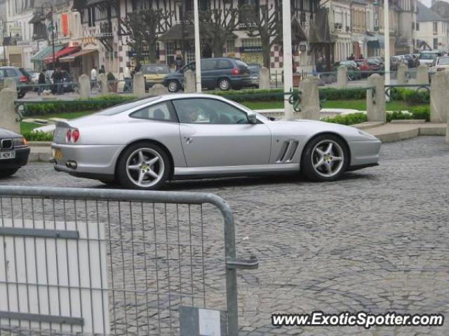 Ferrari 575M spotted in Deauville, France