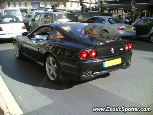 Ferrari 575M spotted in Paris, France