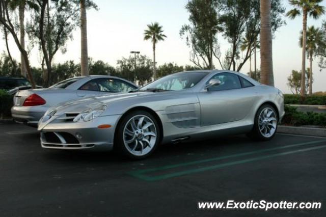 Mercedes SLR spotted in Anaheim, California