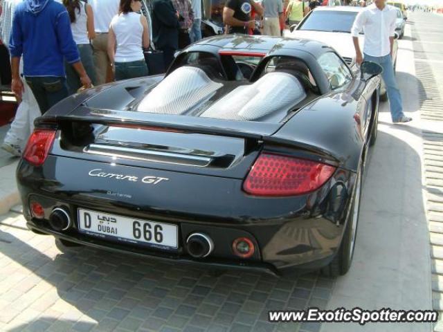 Porsche Carrera GT spotted in Dubai, United Arab Emirates