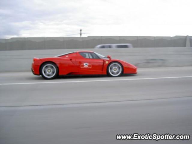 Ferrari Enzo spotted in Salt Lake City, Utah