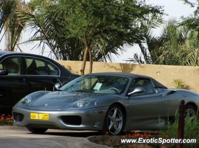 Ferrari 360 Modena spotted in Dubai, United Arab Emirates
