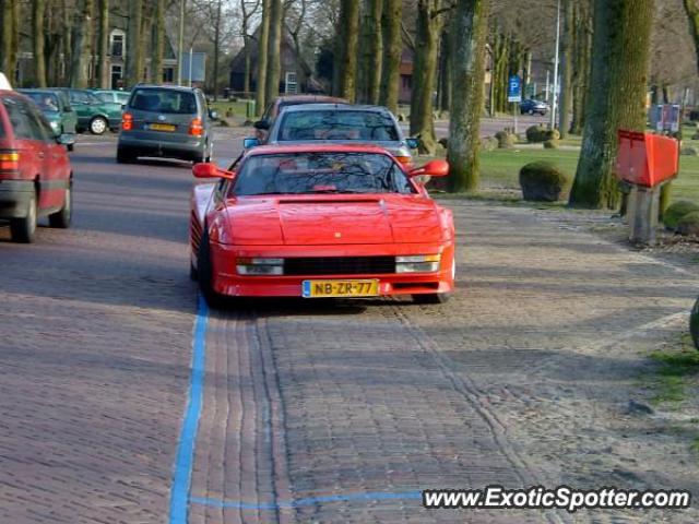 Ferrari Testarossa spotted in Dwingeloo, Netherlands