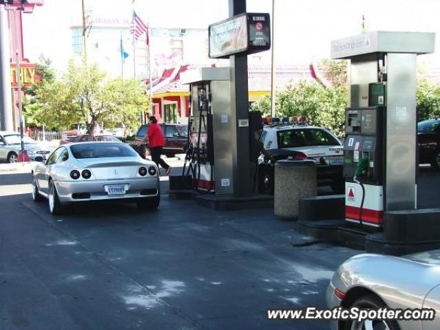 Ferrari 550 spotted in Las Vegas, Nevada