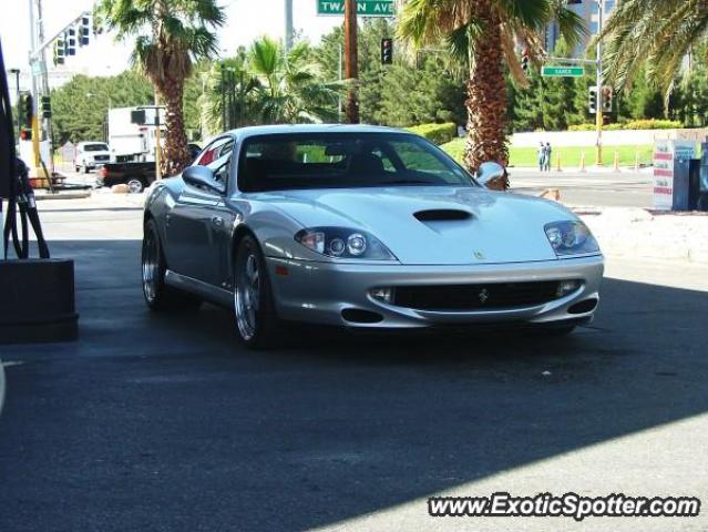 Ferrari 550 spotted in Las Vegas, Nevada