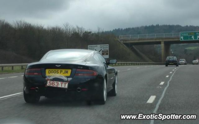 Aston Martin DB9 spotted in Exeter, United Kingdom