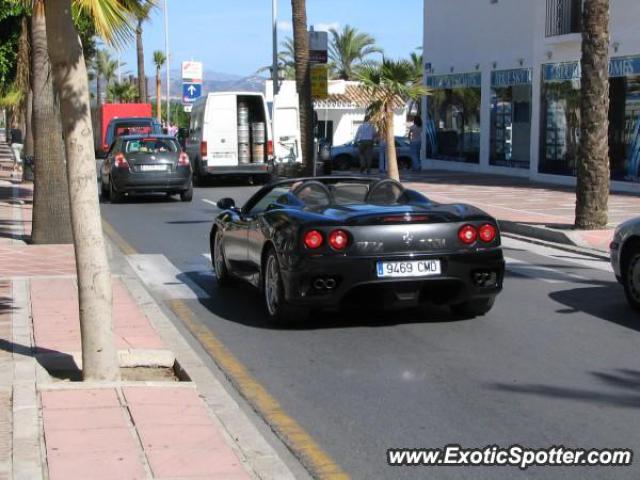 Ferrari 360 Modena spotted in Marbella, Spain