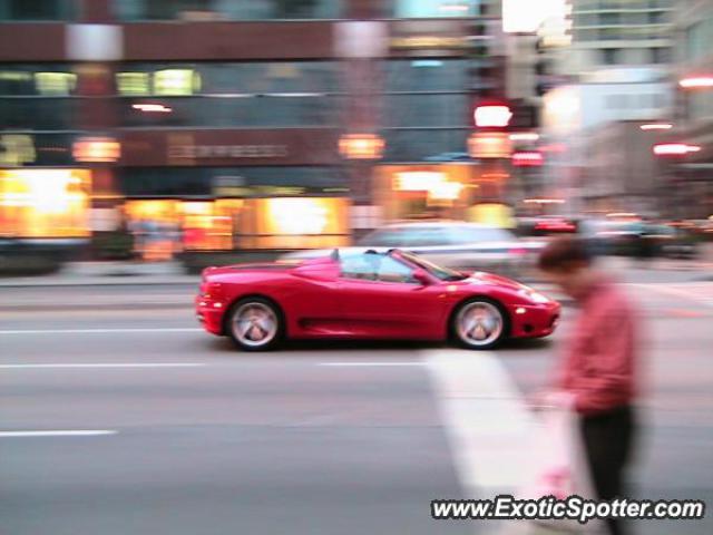 Ferrari 360 Modena spotted in Chicago, Illinois