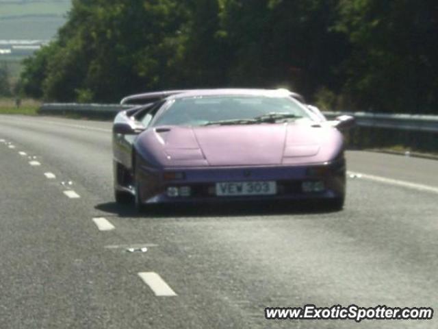 Lamborghini Diablo spotted in Doncaster, United Kingdom