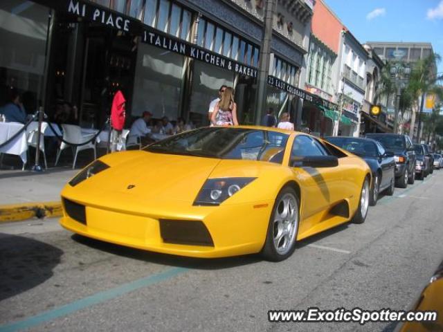 Lamborghini Murcielago spotted in Pasadena, California