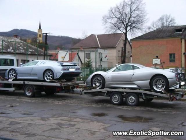 Bugatti EB110 spotted in Salgotarjan, Hungary