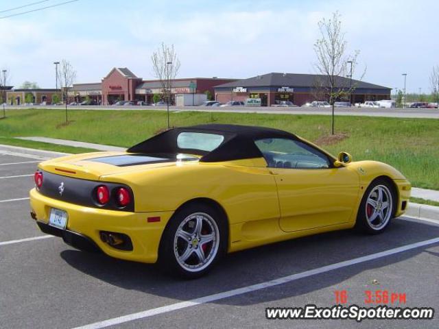 Ferrari 360 Modena spotted in Chesterfield, Missouri