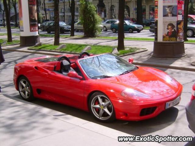 Ferrari 360 Modena spotted in Wien, Austria