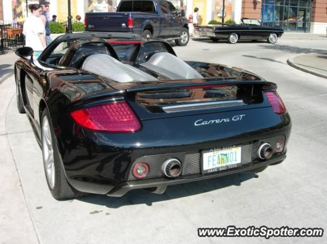 Porsche Carrera GT spotted in Newport, Kentucky