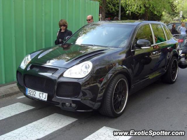 Porsche Cayenne Gemballa 650 spotted in Barcelona, Spain