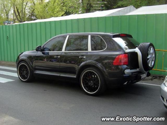 Porsche Cayenne Gemballa 650 spotted in Barcelona, Spain