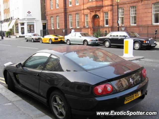 Ferrari 456 spotted in London, United Kingdom