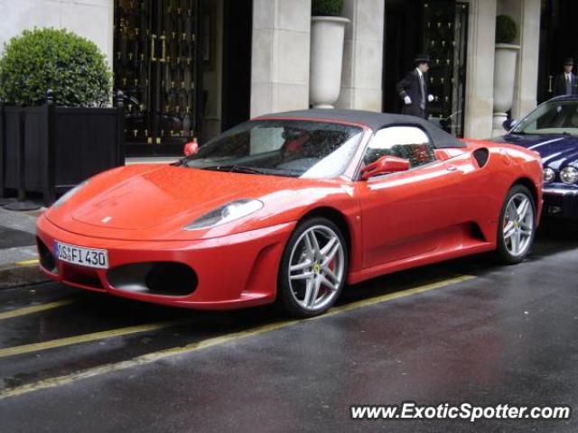 Ferrari F430 spotted in Paris, France
