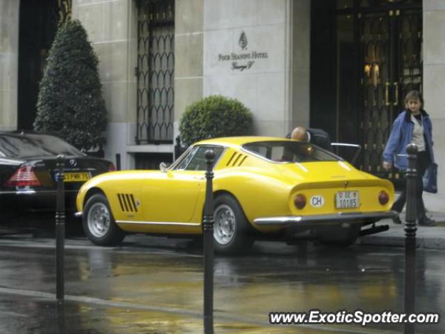 Ferrari 275 spotted in Paris, France