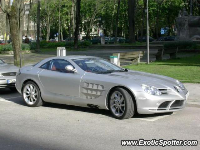 Mercedes SLR spotted in Munich, Germany