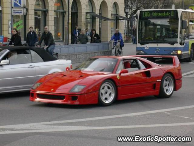 Ferrari F40 spotted in Munich, Germany