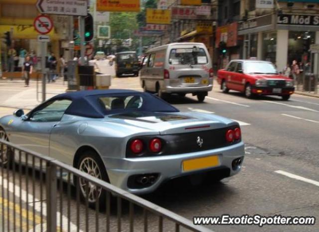 Ferrari 360 Modena spotted in Hong Kong, China