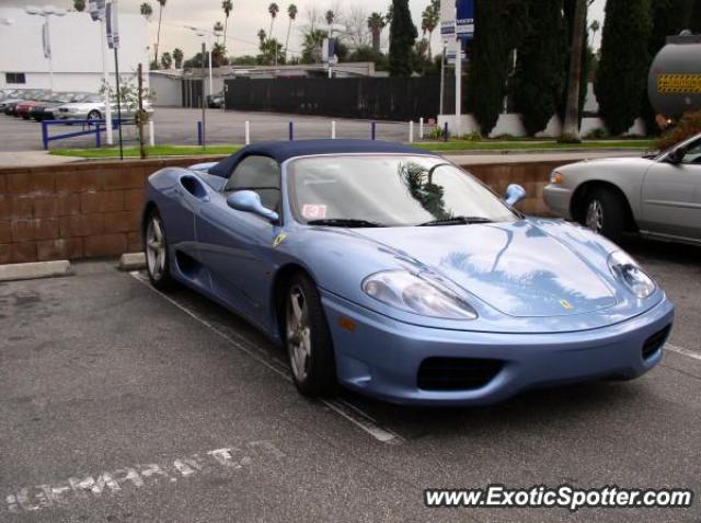 Ferrari 360 Modena spotted in Pasadena, California