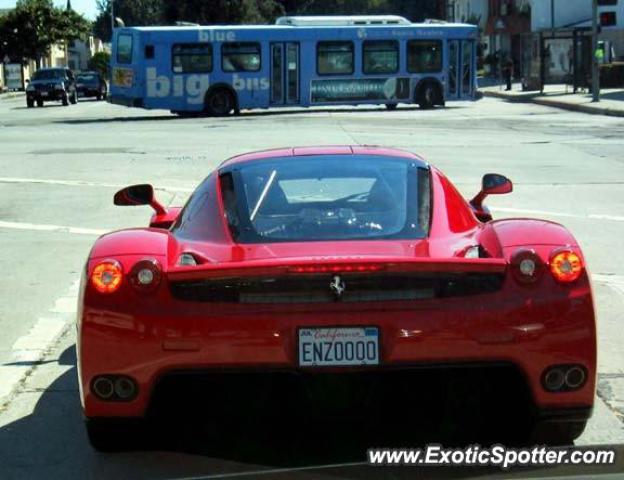 Ferrari Enzo spotted in Los Angeles, California