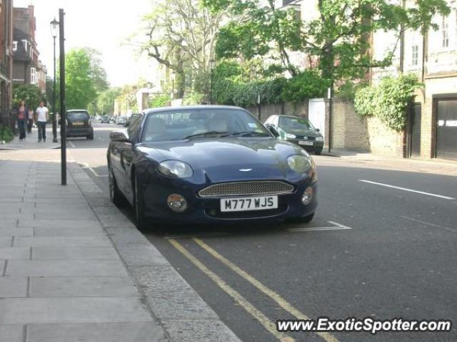 Aston Martin DB7 spotted in London, Chelsea, United Kingdom