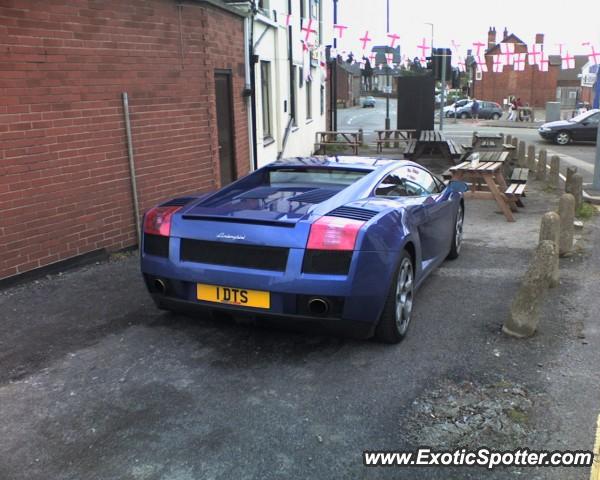 Lamborghini Gallardo spotted in Derbyshire, United Kingdom