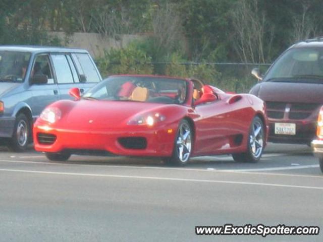 Ferrari 360 Modena spotted in Petaluma, California