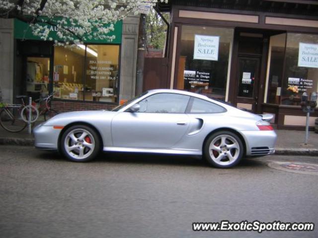 Porsche 911 Turbo spotted in Cambridge, Massachusetts