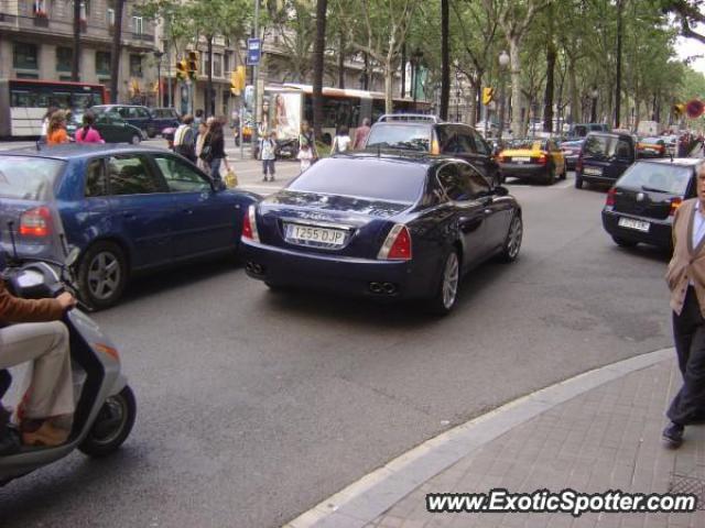 Maserati Quattroporte spotted in Barcelona, Spain