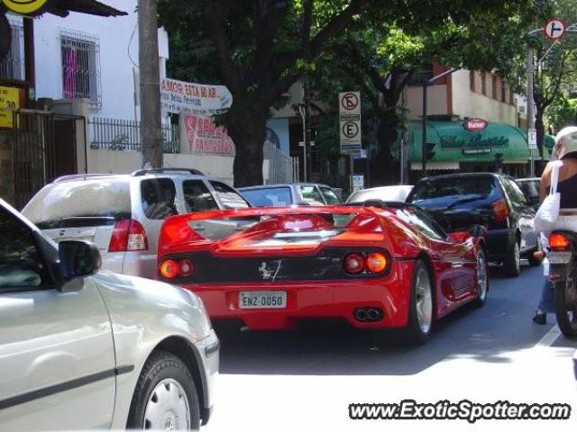 Ferrari F50 spotted in Belo Horizonte, Brazil