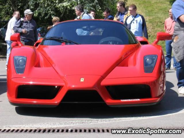 Ferrari Enzo spotted in Francorchamps, Belgium