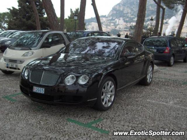 Bentley Continental spotted in Monte Carlo, Monaco