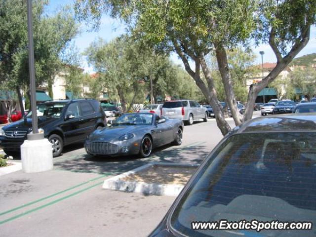 Aston Martin DB AR 1 spotted in Newport Beach, California