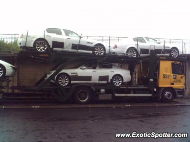 Maserati Quattroporte spotted in Manage, Belgium