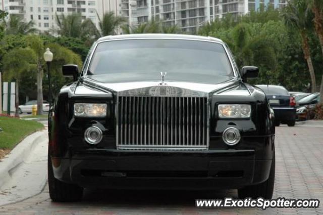 Rolls Royce Phantom spotted in Costa Mesa, California