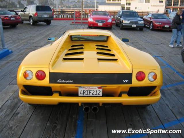 Lamborghini Diablo spotted in Santa Barbara, California