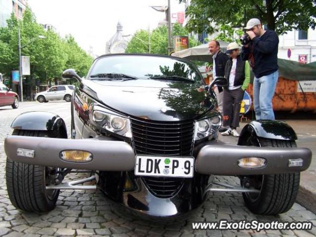 Plymouth Prowler spotted in Antwerp, Belgium