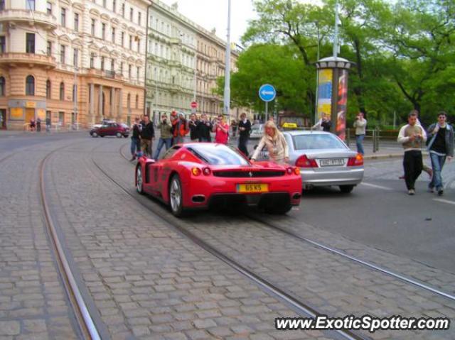 Ferrari Enzo spotted in Praha, Czech Republic